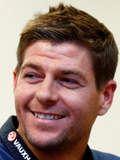England football captain Steven Gerrard. Photo Reuters