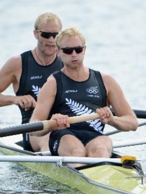 Eric Murray and Hamish Bond. Photo Getty