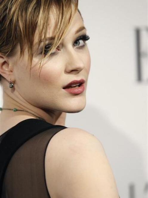 Evan Rachel Wood. Photo by Reuters.