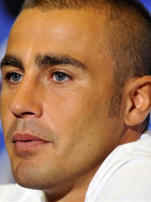 Fabio Cannavaro is shown in this file photo. Photo by AP