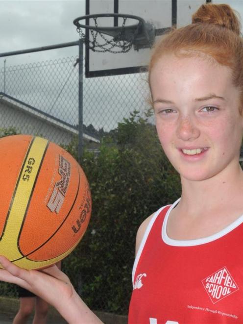Fairfield School pupil Phoebe Aburn (12) has been selected for the New Zealand under-14...
