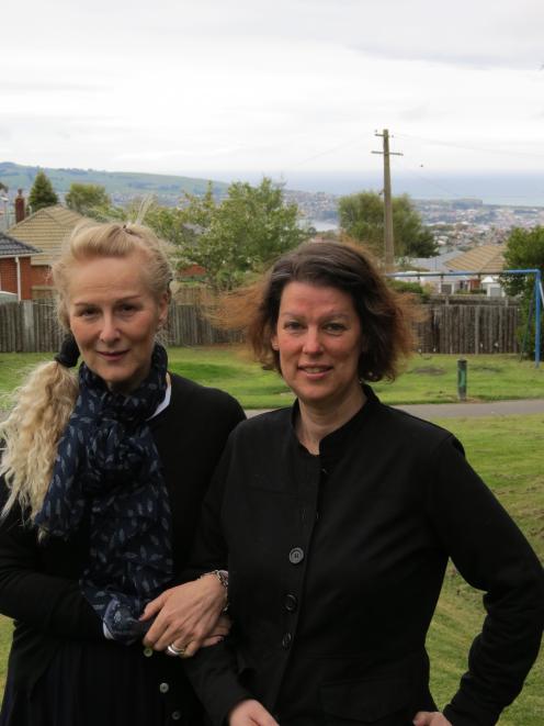 Fascinating history . . . Brockville resident and amateur historian Jasmine Hunter (right) and...
