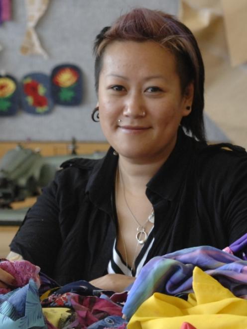 Fashion designer Liz Ung is a finalist in Westfield Style Pasifika fashion awards. Photo by Linda...