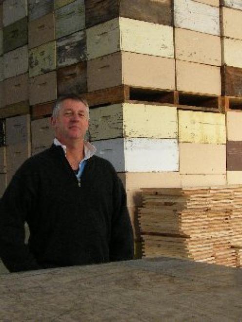 Federated Farmers Bees executive member and Mackenzie Country Honey owner  Peter Bell, of Twizel,...