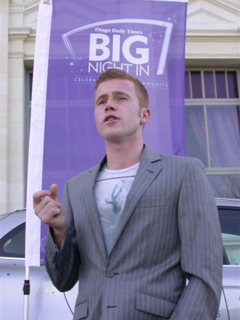 Finley Brentwood, of Oamaru, auditions on Saturday for the <i>Otago Daily Times</i> and Dunedin...