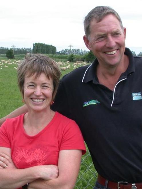 Fiona and Nelson Hancox want to see restructuring of New Zealand's red meat industry. Photo by...