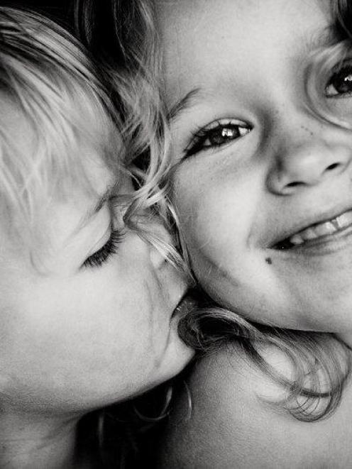 Fiona Andersen's photograph of daughters Ava (left) and Ella. Photo supplied.