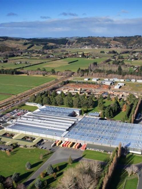 Fisher and Paykel Appliances' Mosgiel site is still for sale. Photo supplied by Simon Hartley.