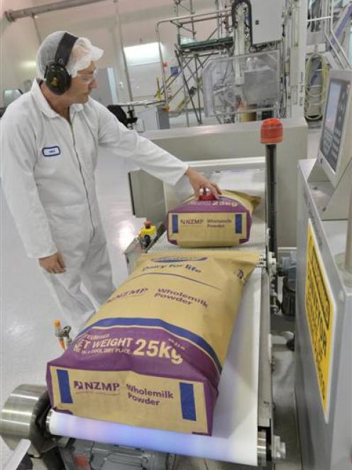 Fonterra is adjusting its product mix to maximise commodity trading profits. Photo from ODT files.