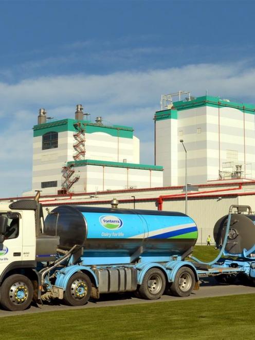 Fonterra reports its financial results tomorrow. PHOTO: STEPHEN JAQUIERY