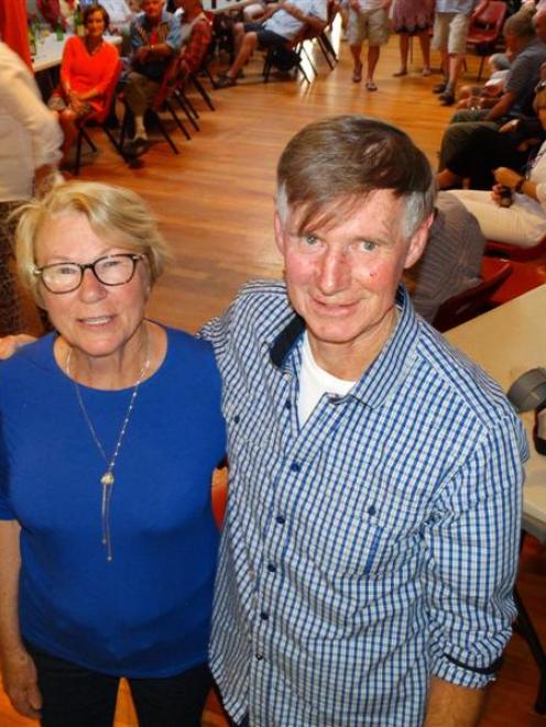 Former Arrowtown ward councillor Lex Perkins and his wife Wendy are farewelled from Arrowtown....