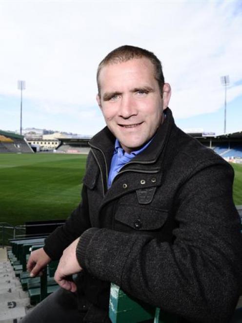 Former Lions and England  prop Phil Vickery at Carisbrook earlier this year.  Photo by Gregor...