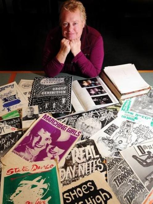 Former performance poet Gaylene has donated her extensive collection of photos and gig posters...