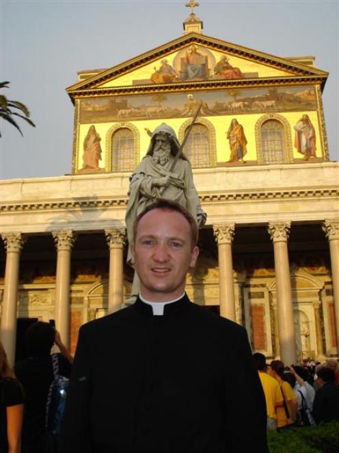 Fr Nicholas Dillon, pictured in Rome last June.