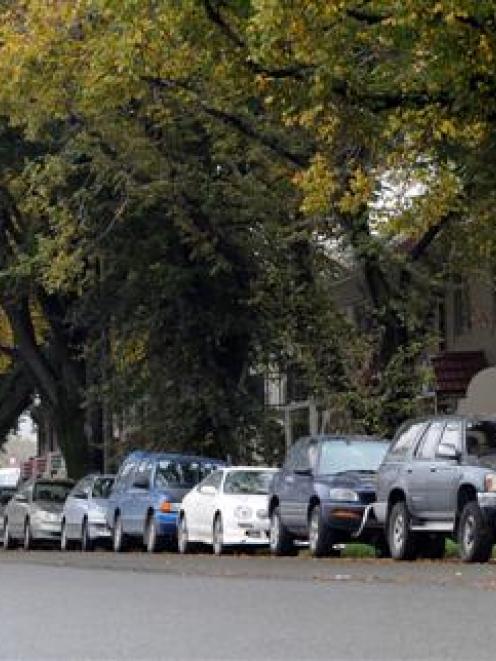 From today car parks will disappear on Anzac Ave between St Andrew St and Hanover St. Photo by...