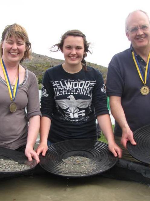 Gatwood-Ferguson family members  Amanda, Amelia (15) and David take home prizes from all but two...