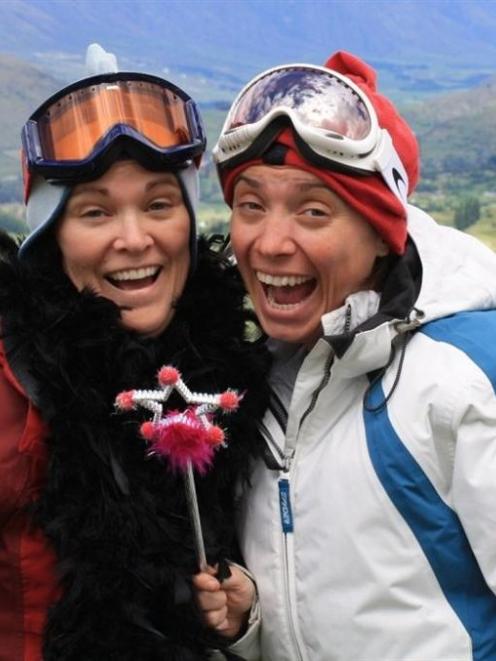 Gay Ski Week QT organisers Mandy (left) and Sally Whitewoods are ready  for their second year in...