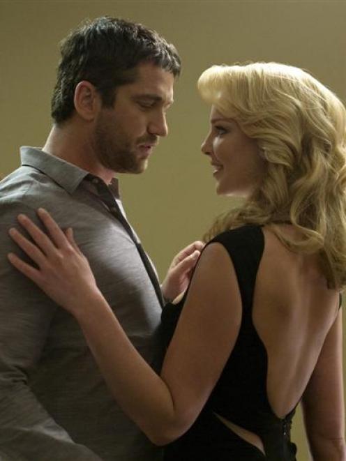 Gerard Butler and Katherine Heigl in 'The Ugly Truth'.