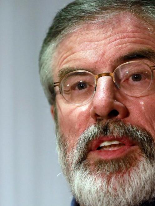 Gerry Adams. Photo Reuters