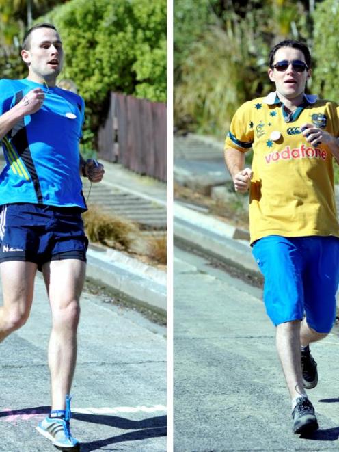 Glen Ballam (left) and Brett Bates. Photos by Gregor Richardson.