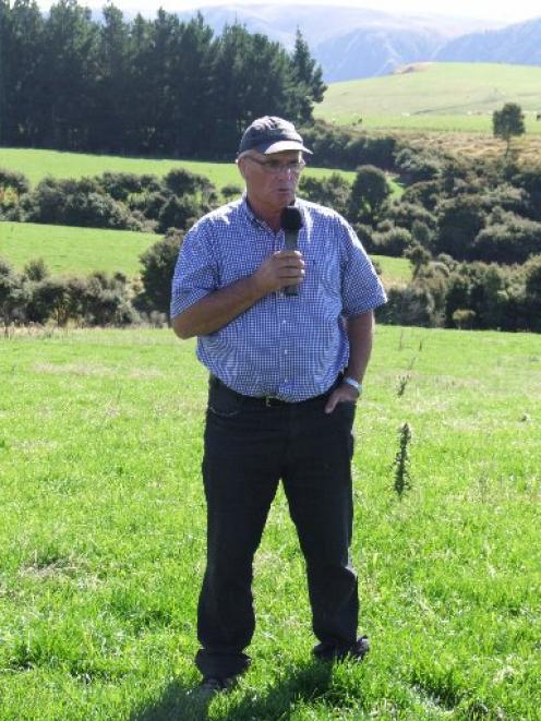 Glencoe Run owner Grant Ludemann outlines the farming operation on the North Otago property...