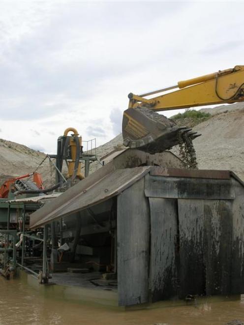 Gold-mining is in full swing at Earnscleugh, following months of site preparation and years of...