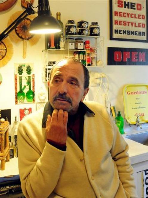 Gordon Clarke in his kitchen. Photo by Craig Baxter.