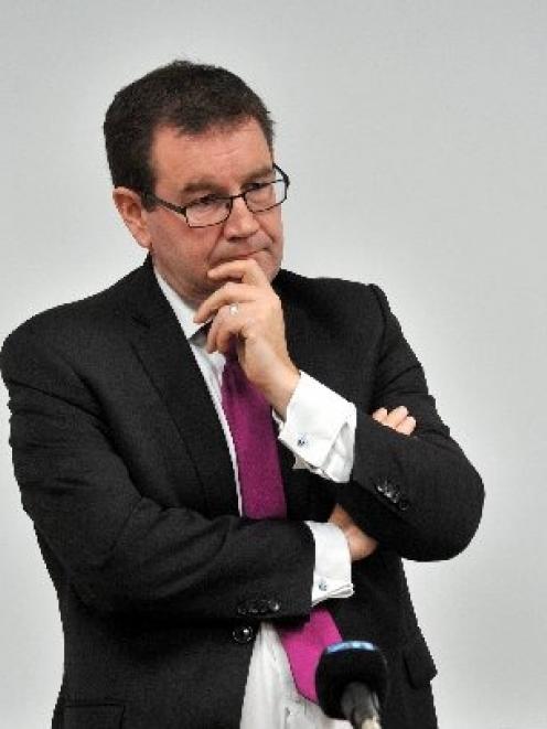 Labour finance spokesman Grant Robertson in Dunedin yesterday. PHOTO: LINDA ROBERTSON