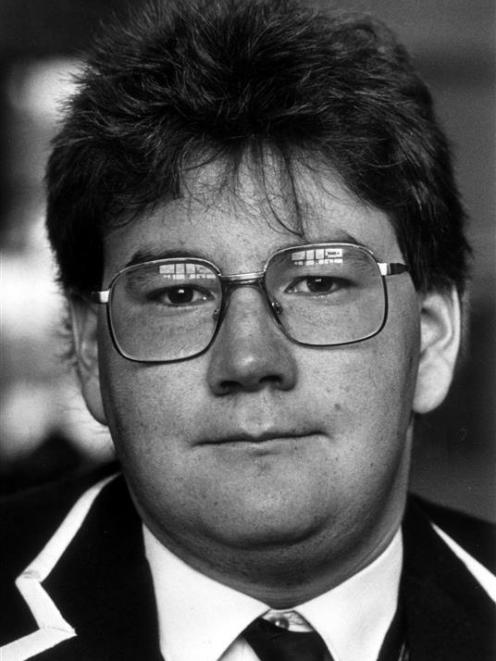 Grant Robertson, a King’s High School pupil in the 1980s.