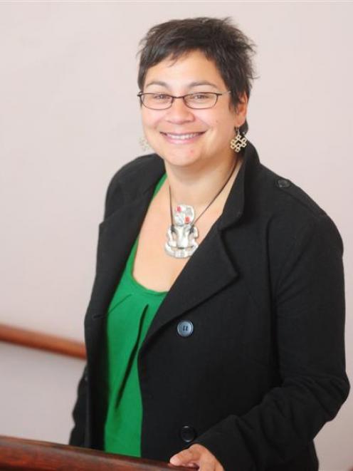 Green Party co-leader Metiria Turei in Dunedin for the festive season. Photo by Craig Baxter.