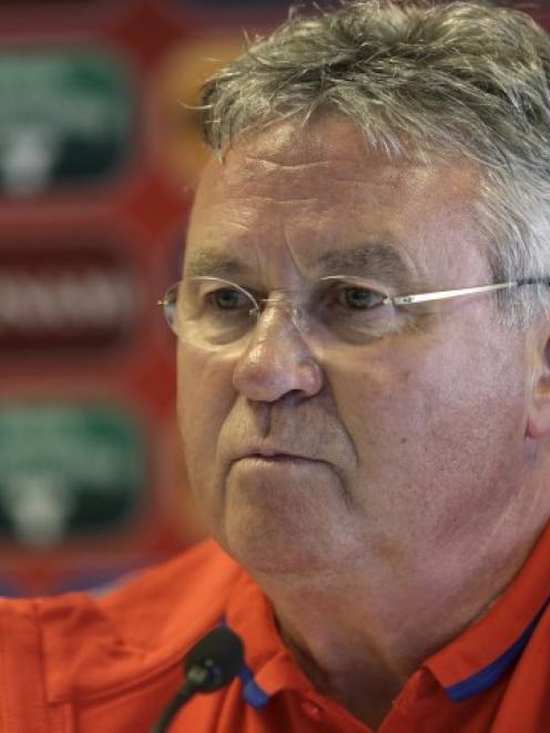 Guus Hiddink. Photo Reuters