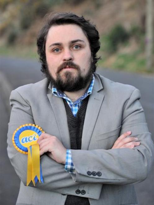 Guy McCallum, who has quit as Act's Dunedin North candidate. Photo by Linda Robertson