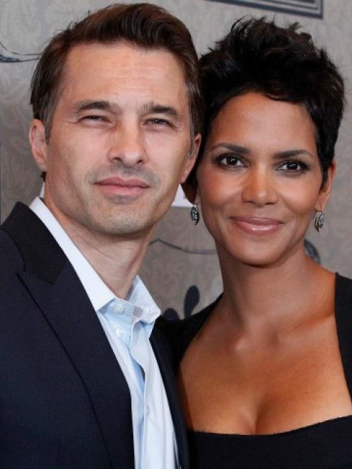 Halle Berry and Olivier Martinez attend Variety's 4th Annual Power of Women event in Beverly...