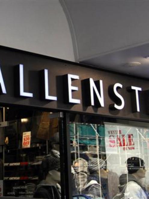 Hallenstein Glasson sales and margins will be difficult to maintain in coming year.