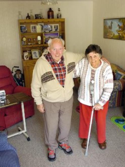 Harold and Margaret Offen at their home in Dunedin. Photo by Jane Dawber.