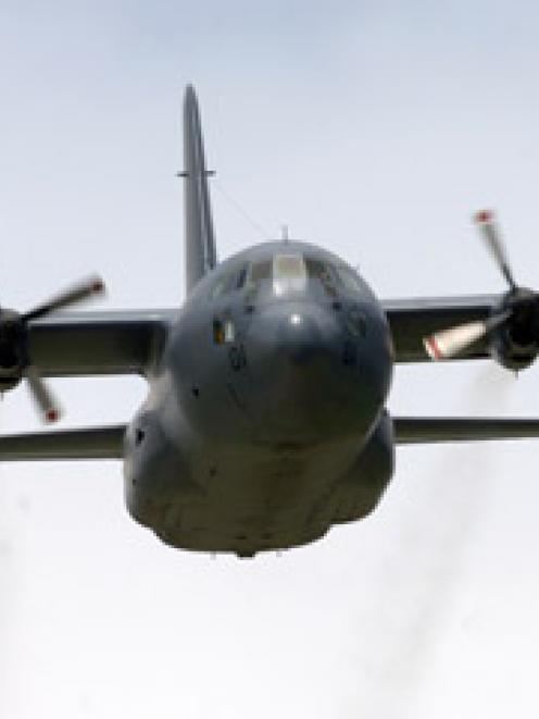 An Air Force C-130
