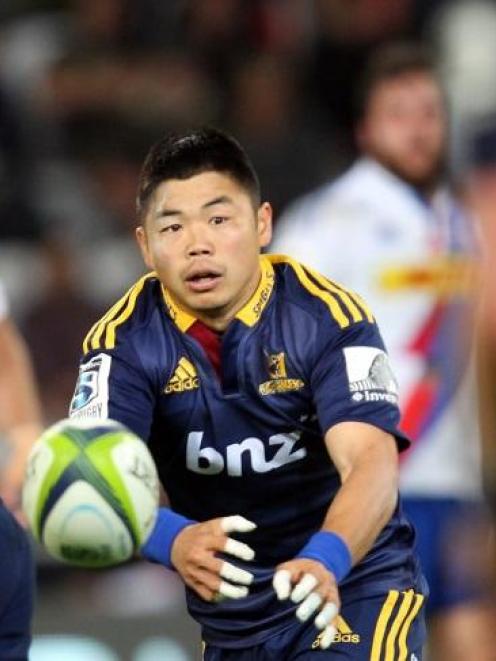 Highlanders halfback Fumiaki Tanaka was included in Japan's 31-man squad for the 2015 Rugby World...