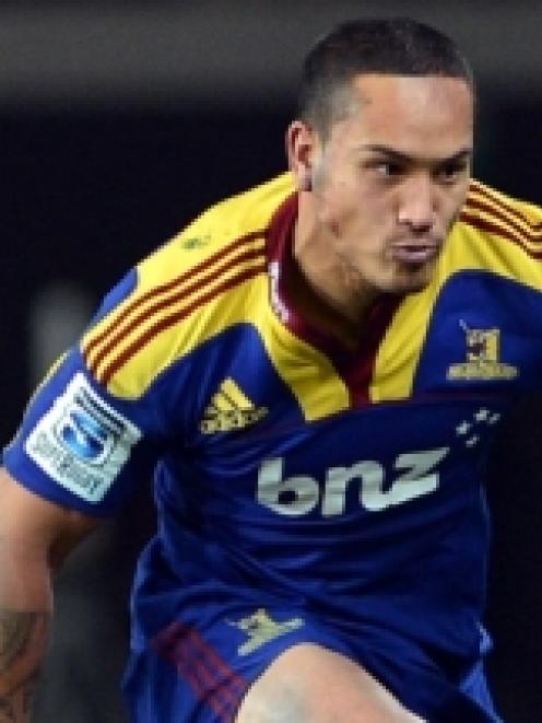 Highlanders winger Hosea Gear will play his 100th Super Rugby game against the Crusaders tomorrow...