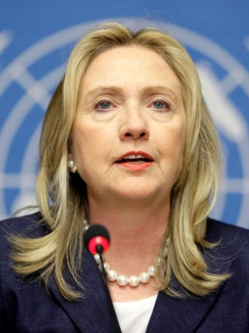 Hillary Clinton. Photo Reuters