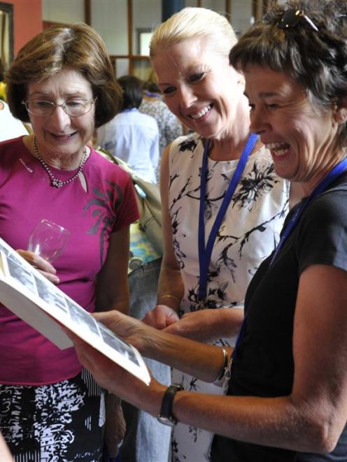 Home Science reunion attendees (left to right) Jillian Luke (nee Smith), of Havelock North,...