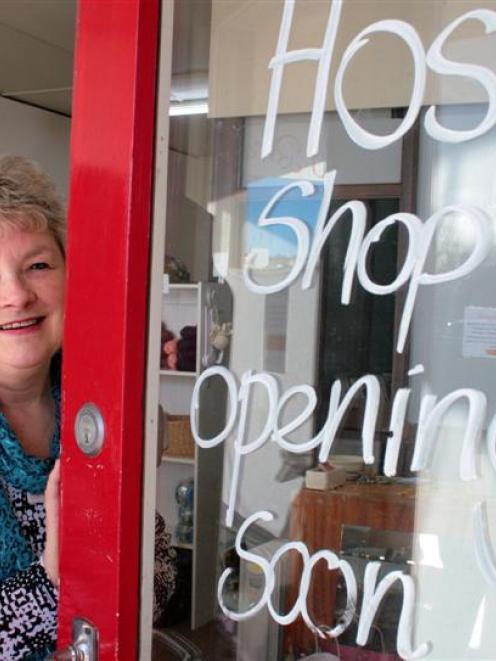 Hospice OpShop Mosgiel volunteer Anne Bulger prepares to open a second shop in the town. Photo by...