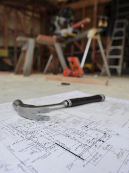House building in  Christchurch is increasing, figures from Statistics New Zealand show. Photo by...