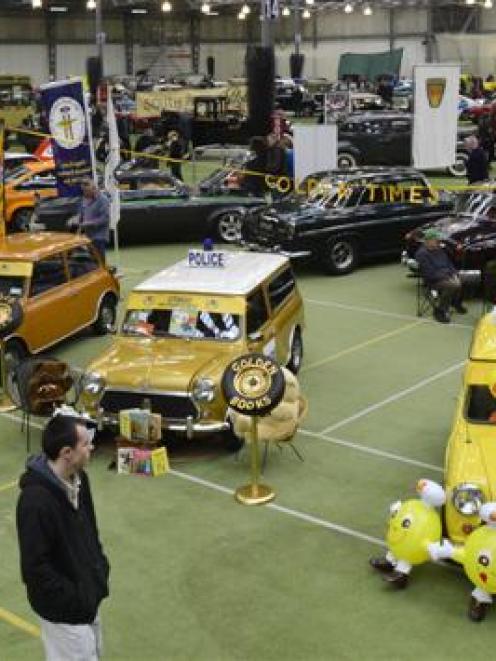 Hundreds of people enjoyed viewing vehicles ranging in size from a Mini to a restored bus at the...
