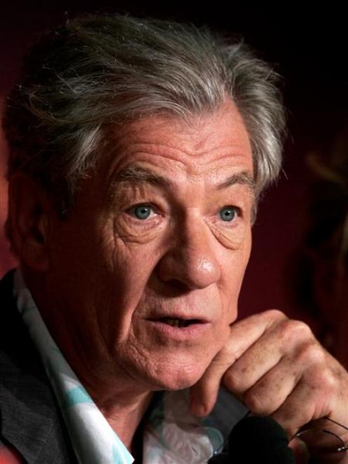 Ian McKellen has revealed he has prostate cancer. Photo by Reuters