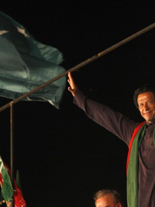 Imran Khan. Photo by Reuters