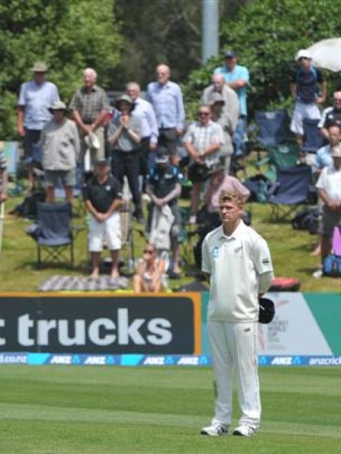 In a tribute to former South African president Nelson Mandela, New Zealand cricketer Corey...