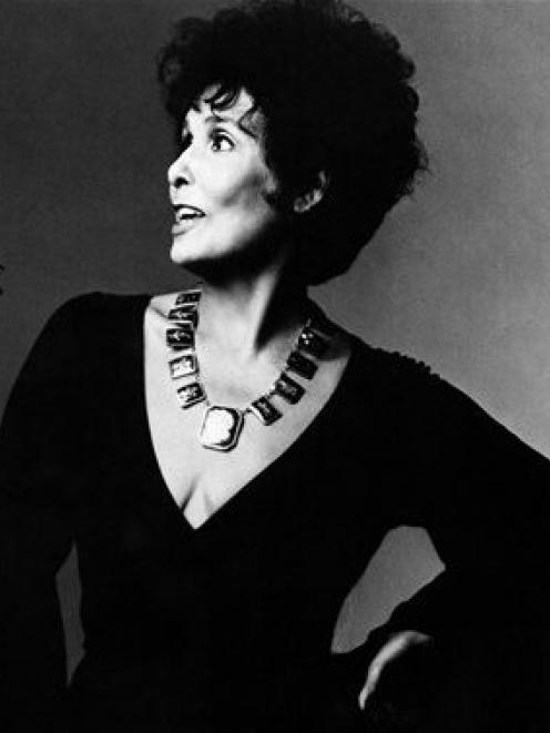 In an April 30, 1981 AP file photo singer Lena Horne is shown in a Broadway production "Lena...