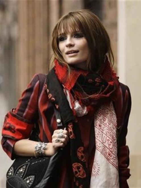 In this April 21, 2009 file photo, actress Mischa Barton arrives at a central London hotel for...