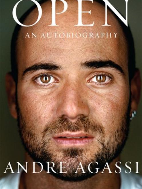 In this book cover image released by Knopf, "Open," by Andre Agassi, is shown.