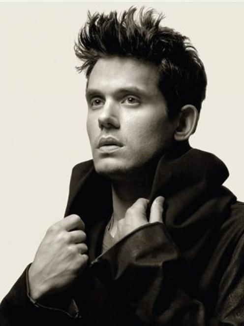 In this CD cover image released by Columbia Records, John Mayer, "Battle Studies" is shown.